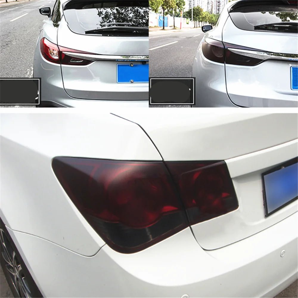 1 Pc 30 * 60 cm Car Light Sticker Film for bmw e46 audi tt nissan juke toyota avensis peugeot 5008 renault clio 4 vw golf 7 - Leroyaumeauto.com