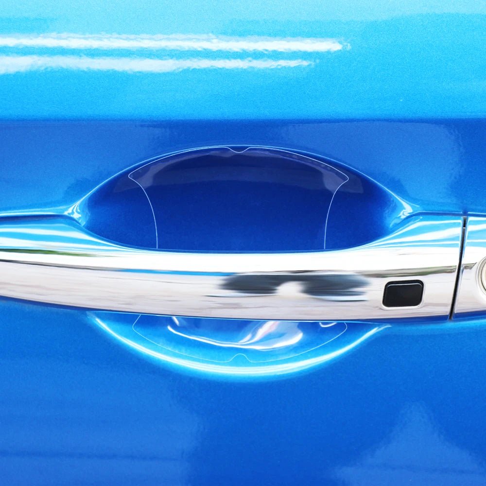 5pcs Car Door Handle Scratches Protective film sticker FOR Renault Duster Clio DACIA 3 Twingo Logan Sandero Modus - Leroyaumeauto.com