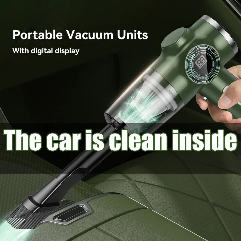 Xiaomi Car Vacuum Cleaner High Power Powerful Cleaning Dust Removal Multifunctional Wet Dry Dual-Use Handheld Vacuum Cleaner