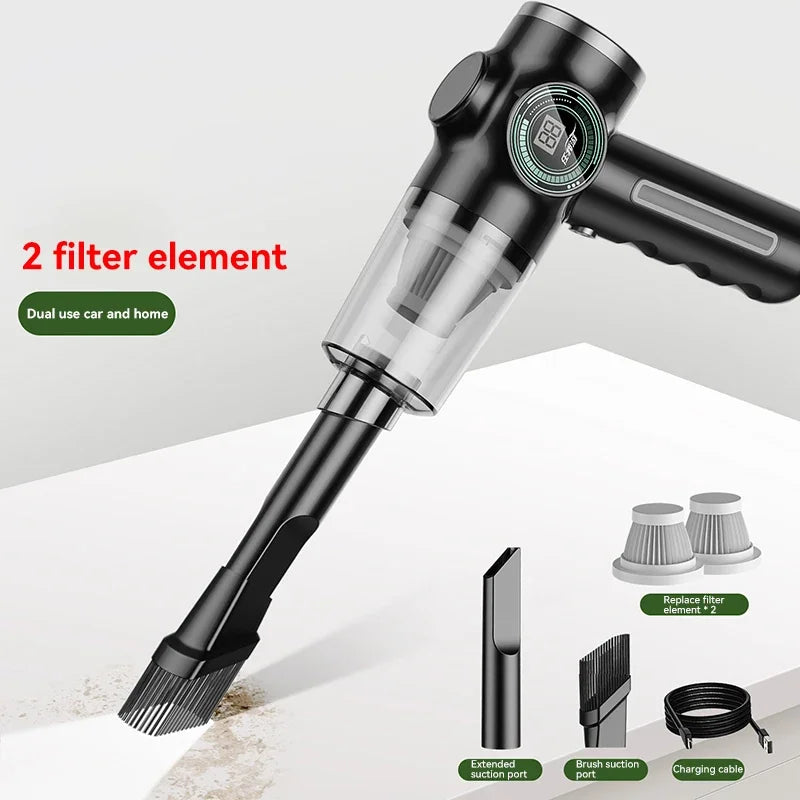 Xiaomi Car Vacuum Cleaner High Power Powerful Cleaning Dust Removal Multifunctional Wet Dry Dual-Use Handheld Vacuum Cleaner