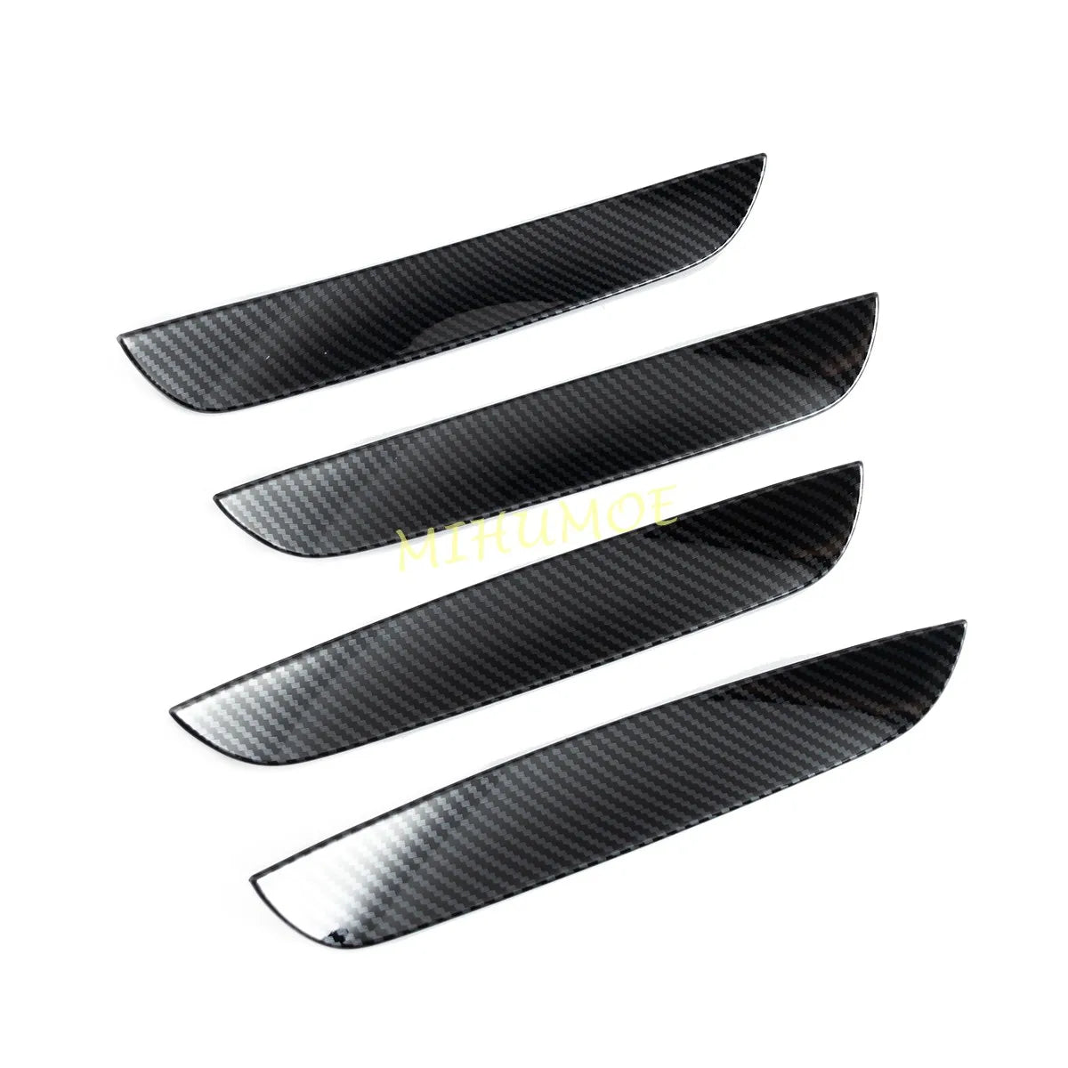 Carbon Fiber Exterior Door Handle Cover Surrounds Trims For BMW X1 iX1 U11 530i 540i i5 G60 2023 2024 2025 8Pcs