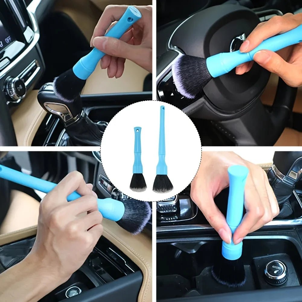 Brosse Nettoyage Voiture - CarUltraSoftBrush™ - Bleu - Leroyaumeauto.com