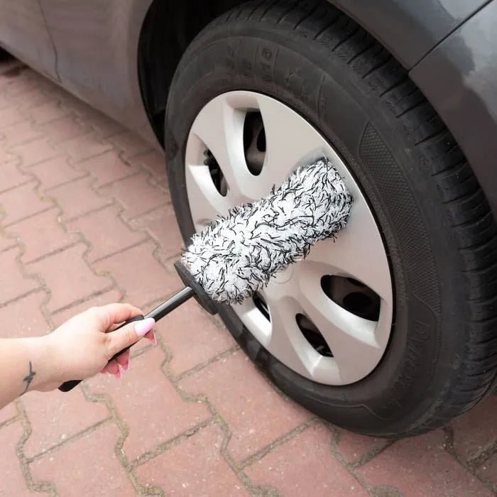 Brosse Nettoyage Voiture - CarWashBrush™ - Gris - Leroyaumeauto.com