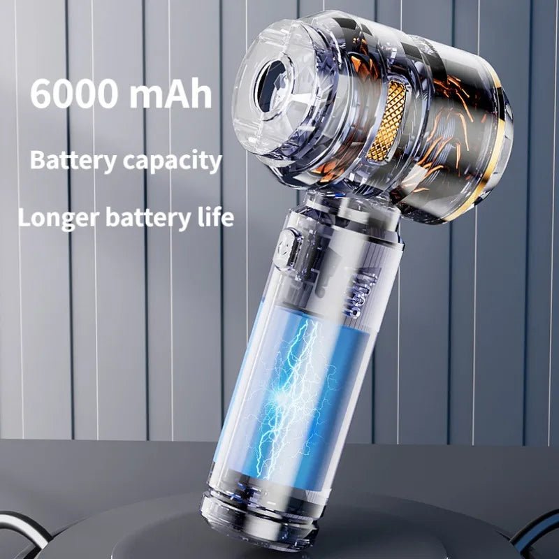 Car Vacuum Cleaner High Power Portable Handheld Wireless Brushless Motor Cleaning Machine Powerful Air Duster for Home Appliance - Leroyaumeauto.com