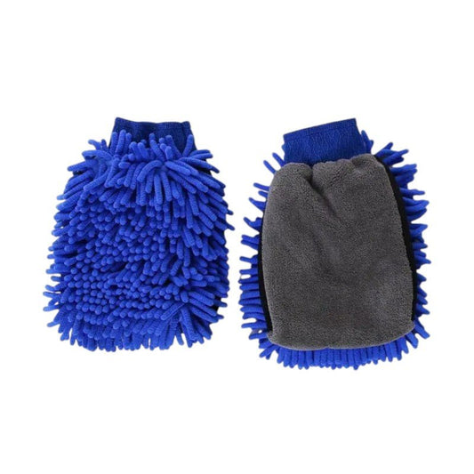 Chiffon Microfibre - CarShineGlove™ - Bleu - Leroyaumeauto.com