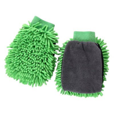 Chiffon Microfibre - CarShineGlove™ - Vert - Leroyaumeauto.com